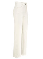 Jeans mit weitem Beinverlauf ECRU