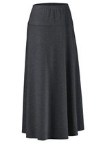 Rock in bequemer Schlupfform ANTHRAZIT MELIERT