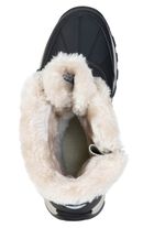 Gef&uuml;tterte Damen-Stiefel, Winterschuhe, mit Rei&szlig;verschluss 