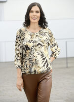 Tunika mit elastischen Abschl&uuml;ssen 