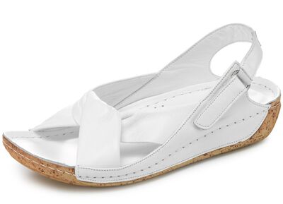 Gemini, bequeme Damen-Sandalen, Weite G, mit Gummizug 