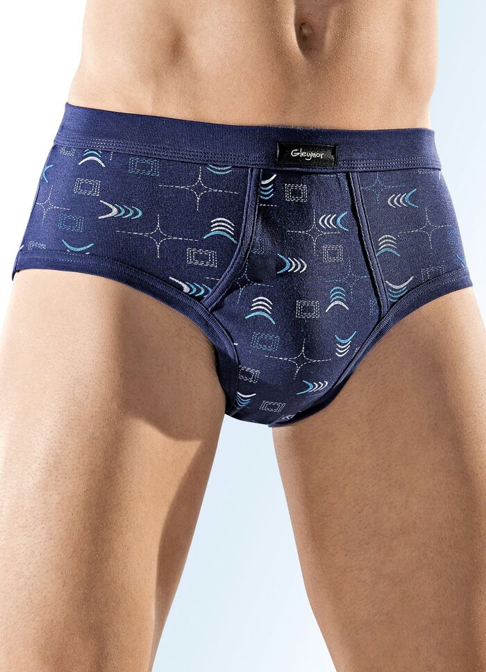 Sechserpack Slips, bunt dessiniert 