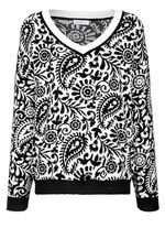 Pullover mit Kontrastabschl&uuml;ssen 