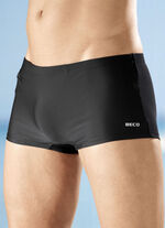 Zweierpack Badehosen in Kastenform mit Rei&szlig;verschlusstasche 