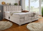 Elektrisch verstellbares Boxspringbett mit Topper 