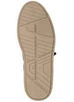 ELENA EDEN Schnürschuh mit Velour-Besatz SCHWARZ-BEIGE