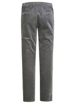 Schlupfcordhose mit Gummibund rundum in 3 Farben GRAU