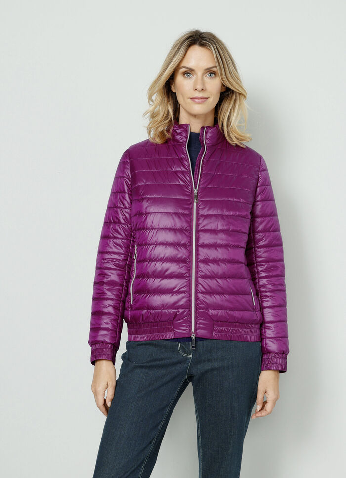 Steppjacke mit Rei&szlig;verschlusstaschen 