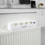 Kompakter, akkubetriebener Heizungsventilator 