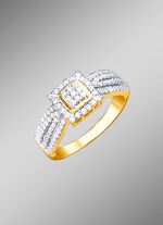 Damenring mit Diamanten 