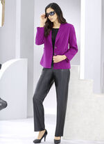 Blazer mit Reverskragen 