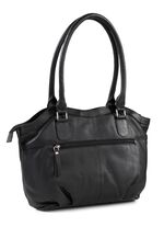 Laurina, Tasche, Damen, aus Leder SCHWARZ