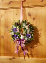 Wandkranz in schöner Farbkombination 