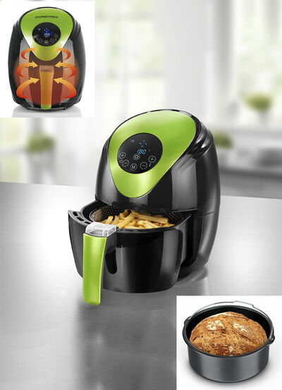 Digitale Heißluftfritteuse – spart Zeit und Energie! 