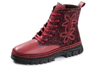 Gemini, modische Damen-Stiefeletten, Winterschuhe, Weite G, mit herausnehmbarem Fu&szlig;bett 