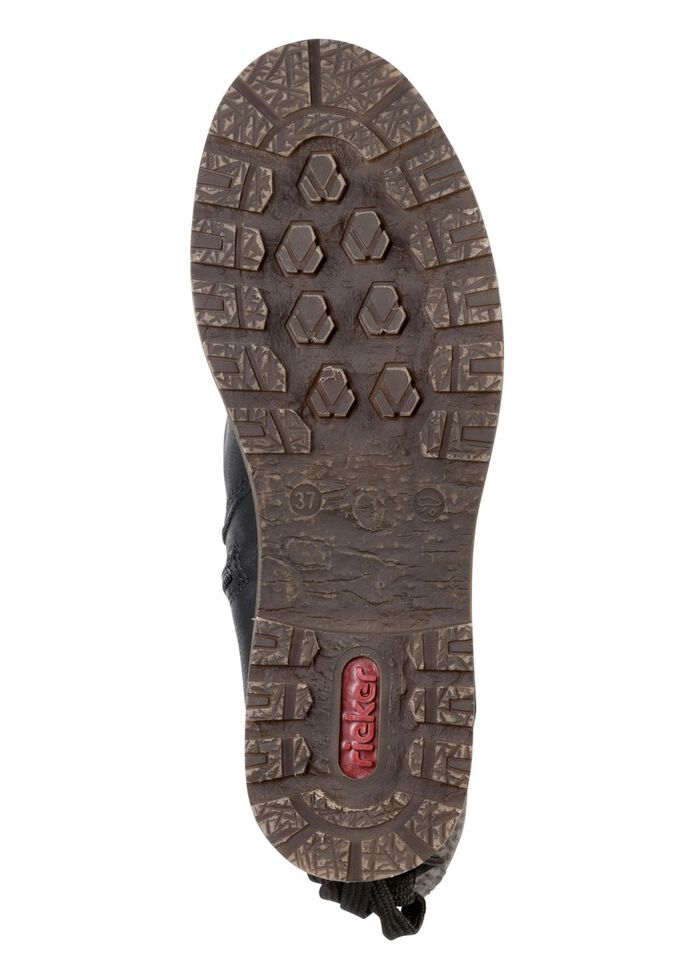 Rieker Stiefel in Knitteroptik 