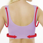 Wohlfühl-BH, 3er-Set ROSA-LAVENDEL-BLAU