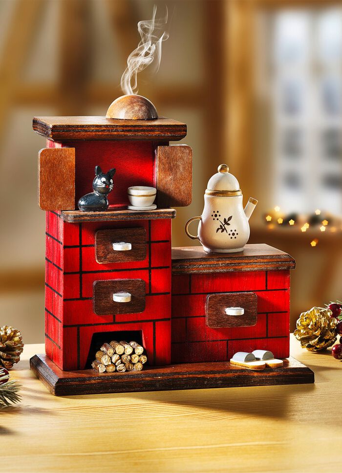 R&auml;ucherofen aus Holz 