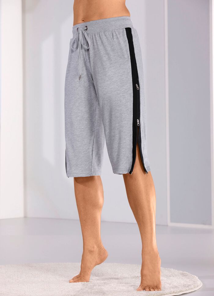 Zweierpack Schlaf- und Freizeithosen mit Zwei-Wege-Rei&szlig;verschluss 