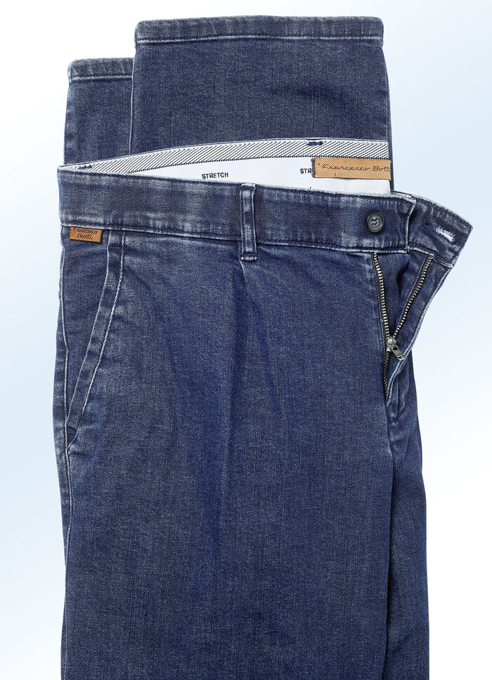 "Francesco Botti"-Jeans in 2 Qualit&auml;ten und 3 Farben JEANSBLAU