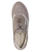 Waldl&auml;ufer, bequeme Damen-Schn&uuml;rschuhe, Weite H, mit herausnehmbarem Fu&szlig;bett TAUPE-BRONZE