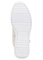 ELENA EDEN, schicke Damen-Boots, Weite G, mit herausnehmbarem Fu&szlig;bett WEISS