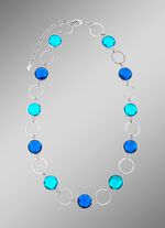 Schmuckset, 3-teilig, mit Kristallsteinen 