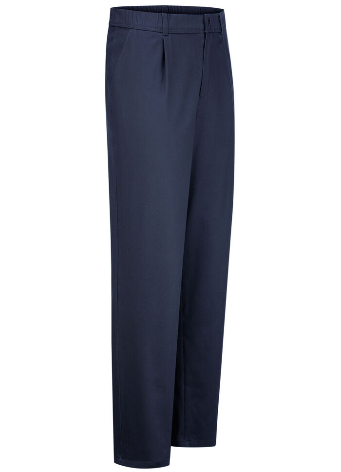 Hose von "Klaus Modelle" mit Gummibund in 3 Farben MARINE