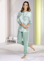 Zweierpack Schlafanzüge von Laurina mit Bündchenabschlüssen  