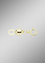 Praktische Magnetschlie&szlig;e aus Gold 