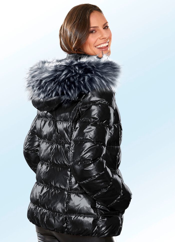 Jacke mit Kassettenstepp 