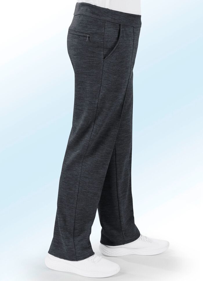 „Athlet“-Kurhose in 7 Farben ANTHRAZIT-MELIERT