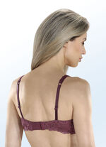 Sassa B&uuml;gel-BH mit Elastikspitze BURGUND