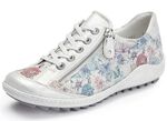 Remonte, elegante Damen-Sneaker, Weite G, mit Rei&szlig;verschluss SILBER-BUNT