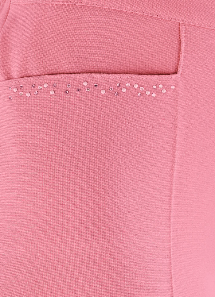Hose mit funkelndem Perlen- und Glitzersteinchenbesatz KORALLE