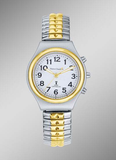 Zeitlose Funk-Damenuhr der Marke Pierre Chaubert 
