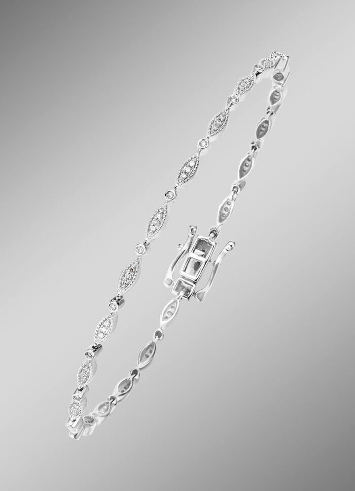 Atemberaubendes Armband mit Diamanten 