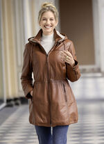 Lederkurzmantel von &bdquo;Cabrini&ldquo; 