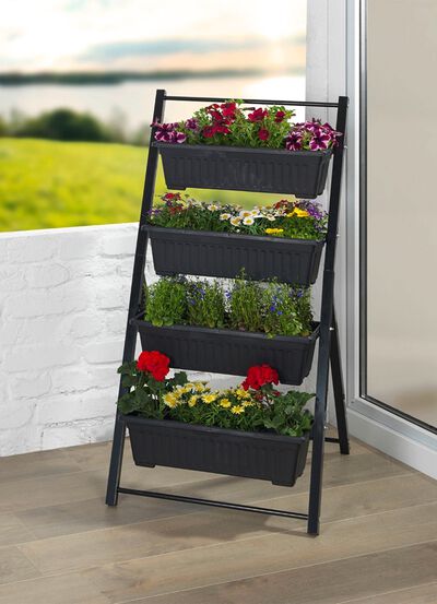 Vertikales Hochbeet 