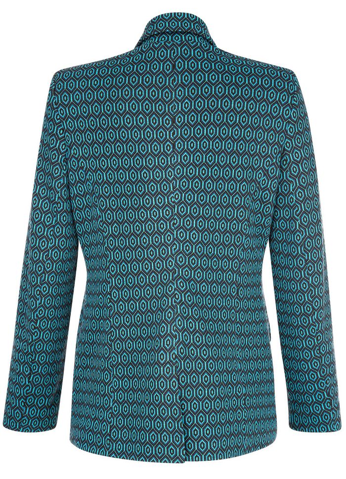 Blazer mit interessantem Dessin 