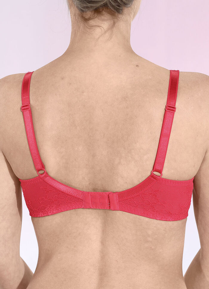 LingaDore B&uuml;gel-BH mit zarter Elastikspitze ROT