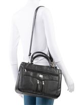 Laurina, Tasche, Damen, mit abnehmbarem, verstellbarem Umh&auml;ngeriemen SCHWARZ