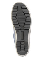 ELENA EDEN, bequeme Damen-Schnürschuhe, Weite H, mit herausnehmbarem Fußbett JEANS