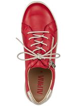 Schn&uuml;rschuh mit praktischem Seitenrei&szlig;verschluss ROT