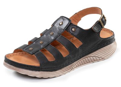 Gemini, klassische Damen-Sandalen, Weite G, aus Leder 