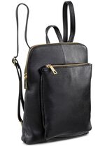 Laurina Rucksack aus genarbtem Kalb-Nappaleder 