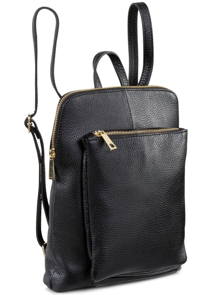 Laurina Rucksack aus genarbtem Kalb-Nappaleder 