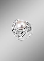 Damenring mit S&uuml;&szlig;wasser-Zuchtperlen 