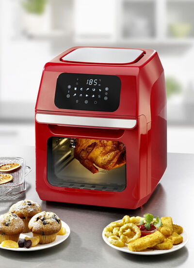 Digitale Heißluft-Fritteuse mit Grillfunktion 