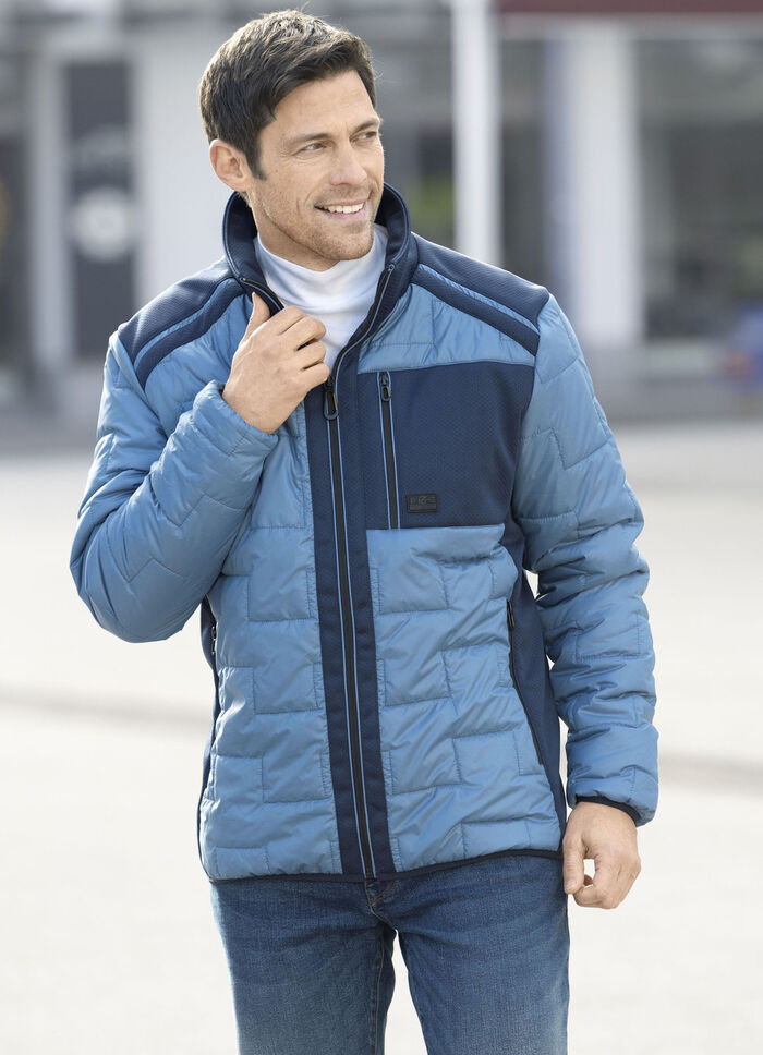 Steppkurzjacke mit Brusttasche 